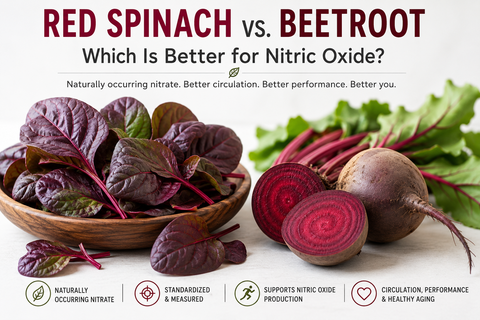 Red Spinach vs Beetroot: Which Is Better for Nitric Oxide?